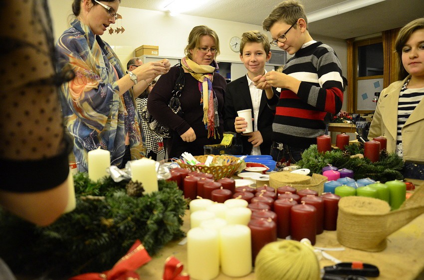 Adventkranzbinden